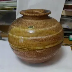 信楽焼 花瓶 宝山作 陶器製 - メルカリ