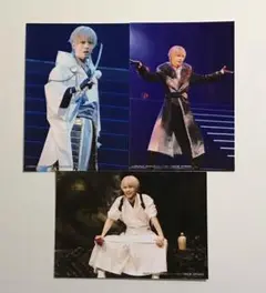 ミュージカル 刀剣乱舞 陸奥一蓮 鶴丸国永 ブロマイド 3枚セット