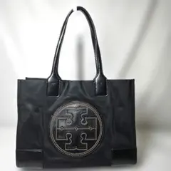 トリーバーチ トートバッグ ブラック A4収納可 軽量スタッズロゴのサムネイル