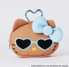 mini 1月号 増刊 特別付録 日焼けしたハローキティのポーチチャーム