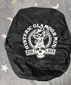 ヒステリックミニ ランドセル レインカバー ヒスミニ ランドセルカバー 黒