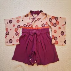 袴ロンパース ドレス