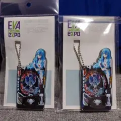 エヴァEXPO限定☆アクリルブロックキーホルダー