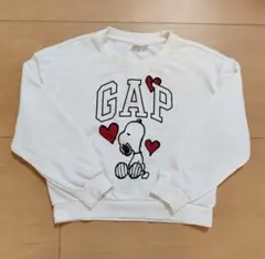 スヌーピー　ハート柄　スウェット 140cm