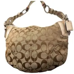 COACH ワンショルダー アクセサリーポーチ ホーボー ブラウン y2k