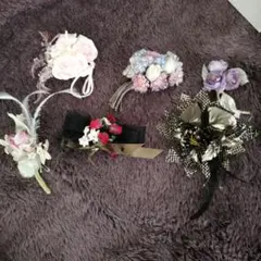 コサージュ　6種類