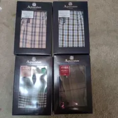 Aquascutum トランクス 4枚セット　新品未使用品