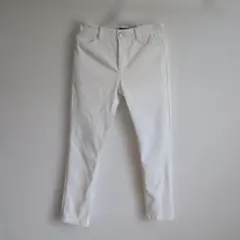 ホワイト スキニーパンツ kiss green