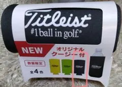タイトリスト　オリジナルクージー　灰色　 ノベルティ　ペットボトルケースのサムネイル
