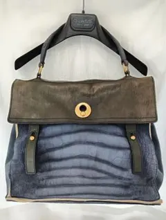 希少✨ イヴサンローラン ハンドバッグ ミューズトゥ ネイビー 2025年最新】イヴサンローラン ミューズの人気アイテム - メルカリ