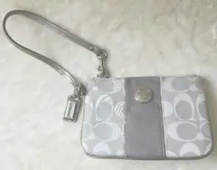 COACH　コーチ　シグネチャー　ミニポーチ