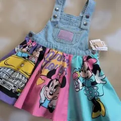 リトシー　ディズニー　ミニーちゃん　ジャンパースカート　新品未使用
