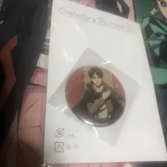 進撃の巨人くじメイト Vol.3バッジ+ポストカードセット　　エレン