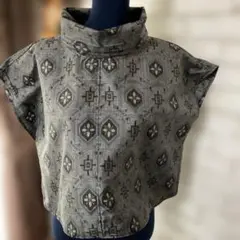 大島紬ベスト(サービス品)