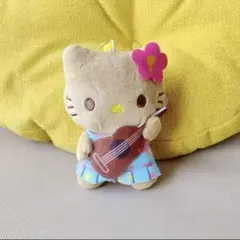 ハワイアン　日焼け キティ＆ダニエル ハイビスカス ウクレレ レア‼️ハワイアン 日焼け キティ＆ダニエル ハイビスカス