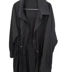 【chocol raffine robe】シャツワンピース 長袖　ダークネイビー