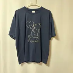 くまのプーさんTシャツ　4L