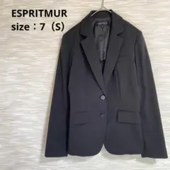 エスプリミュール ESPRITMUR テーラードジャケット【S】背抜き 1363のサムネイル