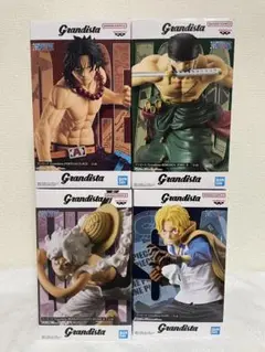 ワンピース Grandista フィギュア 4点セット　まとめ売り