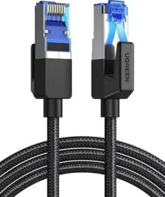 ●UGREEN LANケーブル CAT8 1M メッシュ LANケーブル