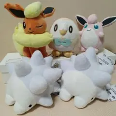 【3/13まで】まとめ売り ポケモン ぬいぐるみ カラーセレクション ポケピース