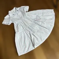 エイチアンドエム ストライプ ティアードシャツワンピース100程度