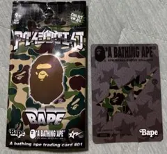 アベイシングエイプ BAPEトレーディングカード ABC CAMO STA