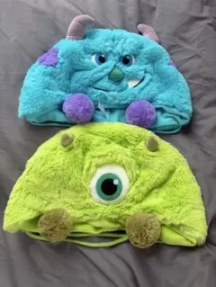 モンスターズ・インク フリース帽子 2点セット