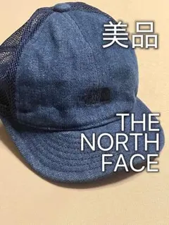 The North Face ノースフェイス　キッズ　デニム　キャップ　美品