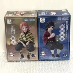 鬼滅の刃　ちょこのせ プレミアムフィギュア　セット　冨岡義勇　錆兎