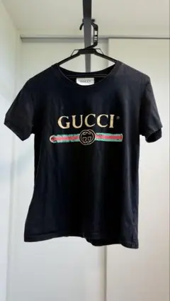 GUCCI ロゴ ヴィンテージ加工 Tシャツのサムネイル