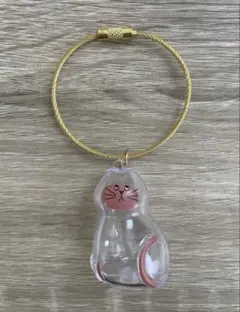 うちの子のけだまだま シャム キーホルダー 猫の毛収納 猫の毛玉 ガチャガチャ