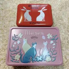 【空き缶】【京都限定】リビエールのマノンと抹茶のブールドネージュ
