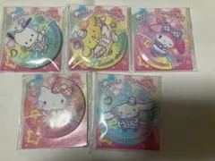 セブンイレブン限定サンリオキャラオリジナル缶ミラー 5個コンプリート