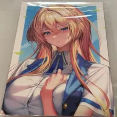 アマカノ3 スカーレット・斑鳩・ウィスタリア クリアファイル ピロ水