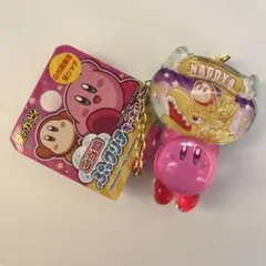 星のカービィ　ご当地ぷっクリアキーホルダー　名古屋金シャチ