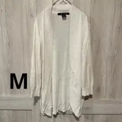 39th & Madison 羽織り アイボリー カーディガン 【M】 古着