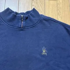 80s USA製 黒タグ OLD STUSSY 折れクラウン　スウェット