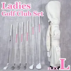 R322 ワールドイーグル ゴルフクラブ レディース セット 白 初心者 女子のサムネイル