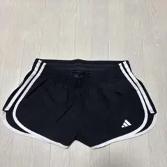 新品未使用 adidas ブラック ランニングハーフパンツ XL