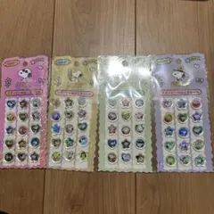 SNOOPY おはじきシール 4枚セット