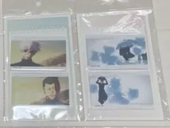 呪術廻戦 懐玉・玉折 場面写 スクエア缶バッジ2個セット OP ED セット