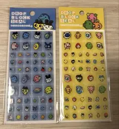 たまごっち　ドロップブロックシール　タイルシール　 2枚セット
