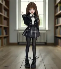 MSD MDD 服 1/4 アウトフィット JK制服 クロス飾り付き