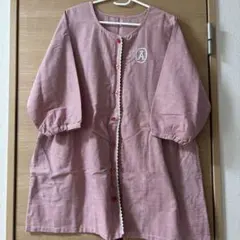 保育士 エプロン ピンクのサムネイル