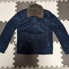【古着】コーデュロイジャケット ボアジャケット ワークジャケット 短丈