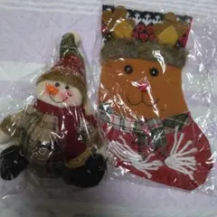 値下げしました。クリスマスオーナメント