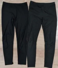 ユニクロ　ヒートテック　レギンス　黒　130 ２枚セット