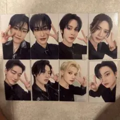 ATEEZ Ashes to Light ソロ盤黒衣装8枚コンプ