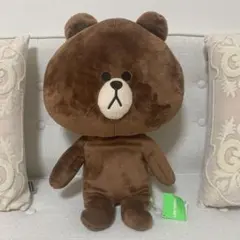 LINE FRIENDS ブラウン ぬいぐるみ 特大 約50cmのサムネイル